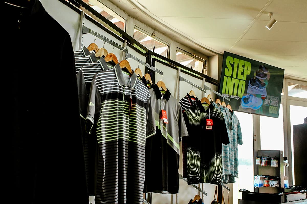 Golf apparel range